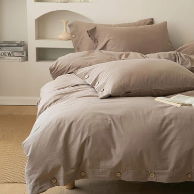 Washed Cotton Duvet Set
