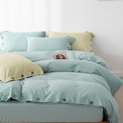 Washed Cotton Duvet Set