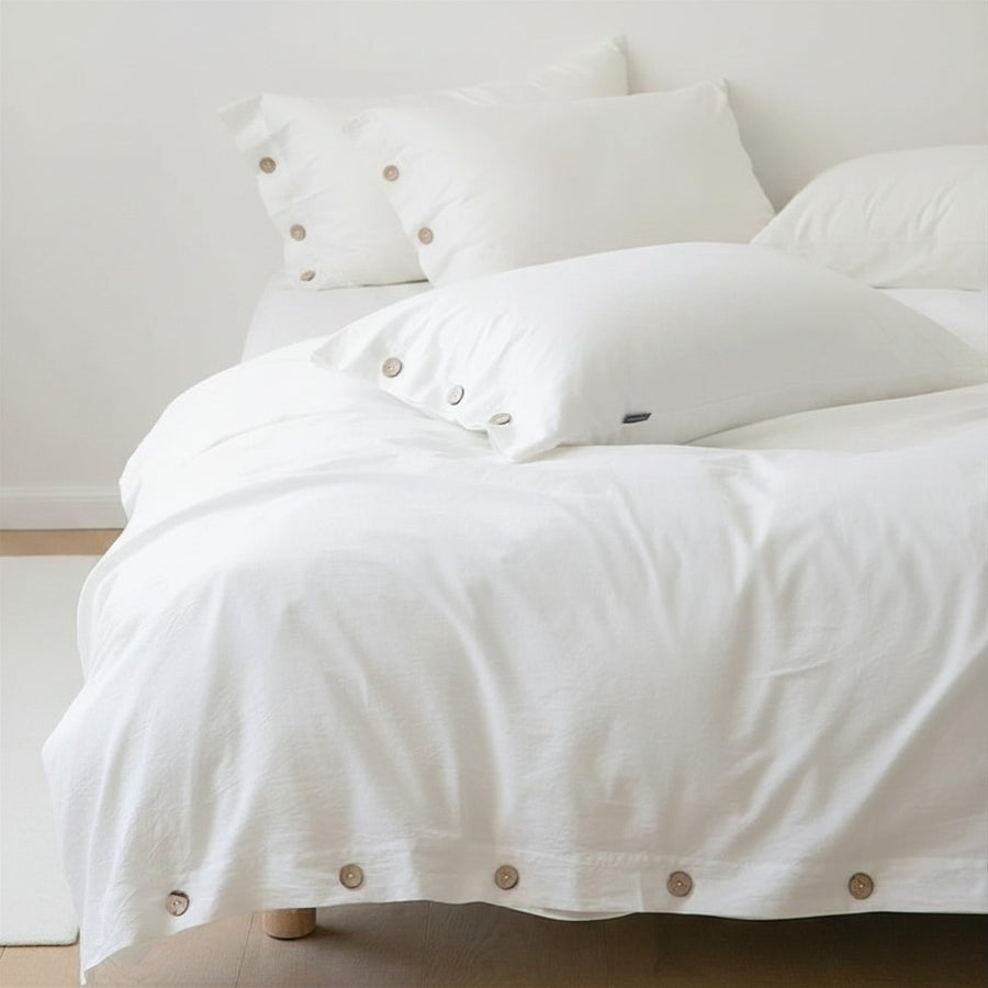Washed Cotton Duvet Set