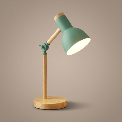 Wooden Nordic Desk Lamp