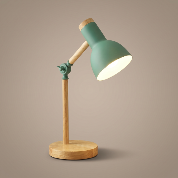 Wooden Nordic Desk Lamp