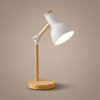 Wooden Nordic Desk Lamp