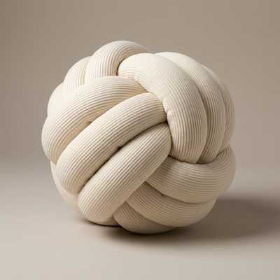 Art Deco Knot Cushion