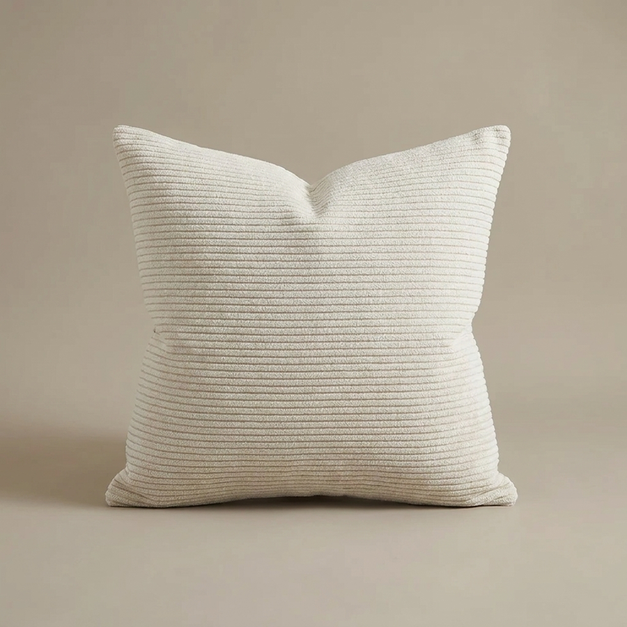 Striped Jacquard Cushion Cover