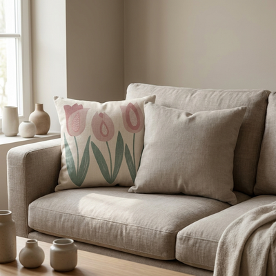 Floral Cushion Cover