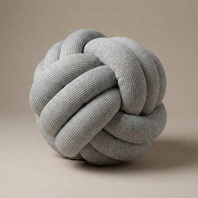 Art Deco Knot Cushion