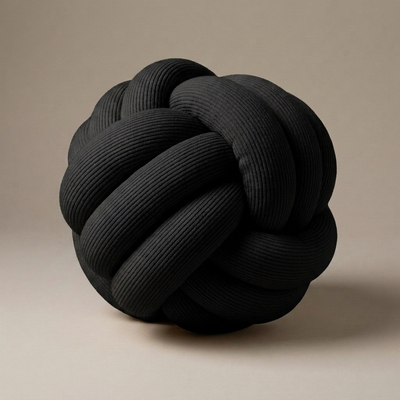 Art Deco Knot Cushion