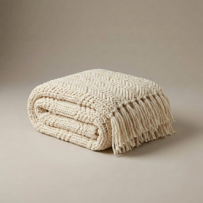 Chunky Knit Throw